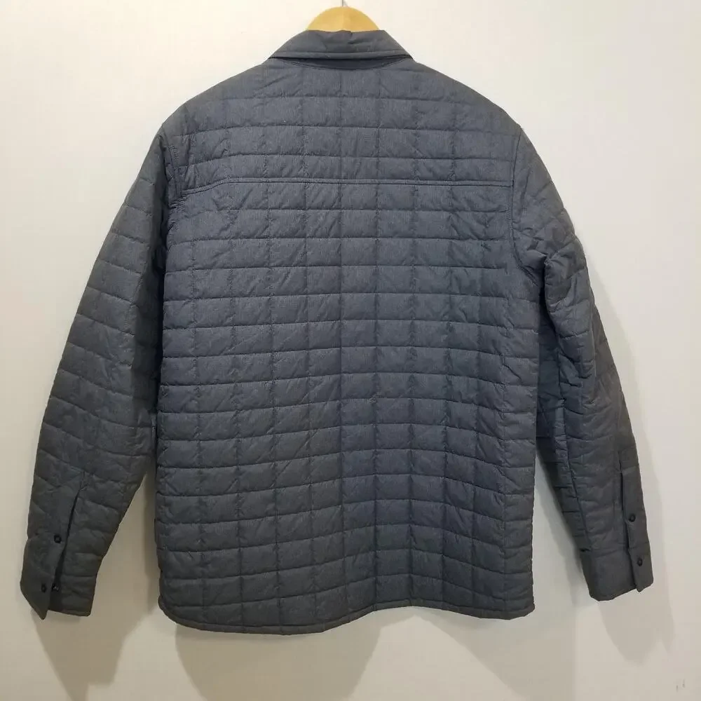 The North Face ThermoBall Jacket Mens Large Gray Shirt Jacket Shacket Insulated